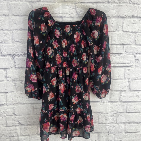 art class Other - Art Class Girls Boho Smocked Floral Print Dress Size 10/12